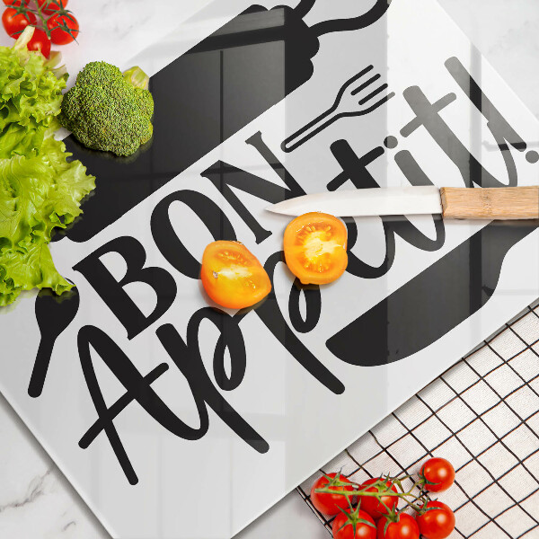Kitchen worktop saver The inscription Bon Appetit