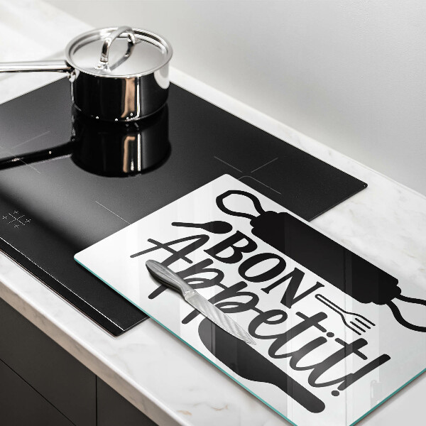 Kitchen worktop saver The inscription Bon Appetit