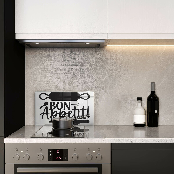 Kitchen worktop saver The inscription Bon Appetit