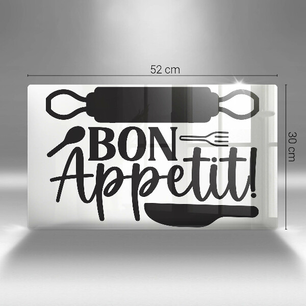 Kitchen worktop saver The inscription Bon Appetit