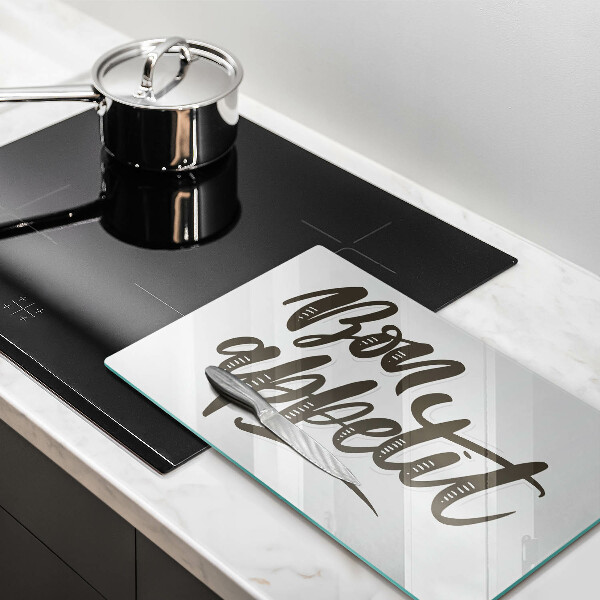 Kitchen worktop saver The inscription Bon Appetit