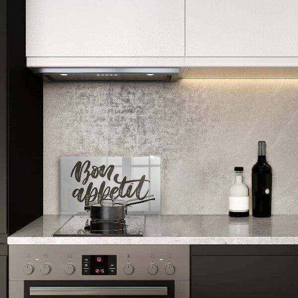 Kitchen worktop saver The inscription Bon Appetit
