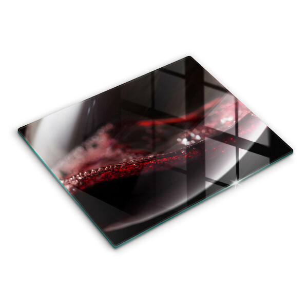 Kitchen worktop saver Red wine glass