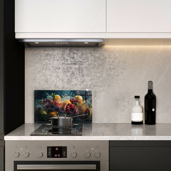 Kitchen worktop saver Fruits in water