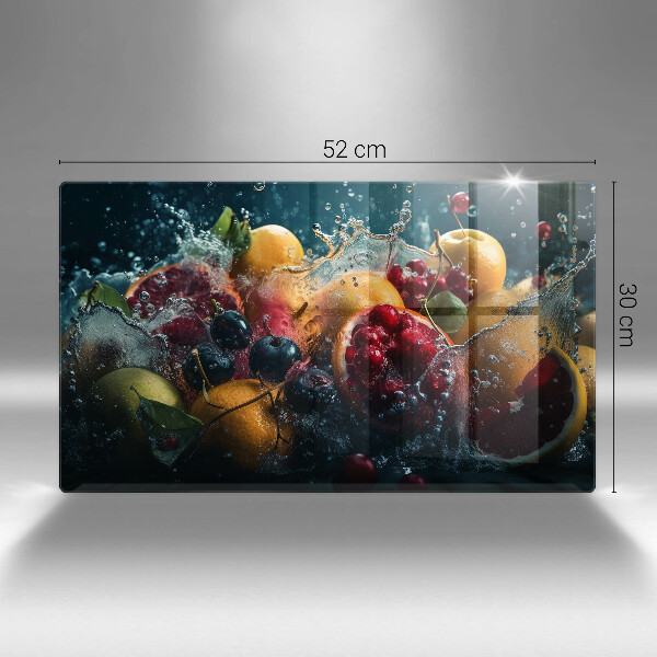 Kitchen worktop saver Fruits in water