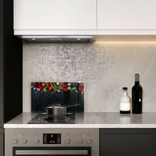 Kitchen worktop saver Colorful vegetables