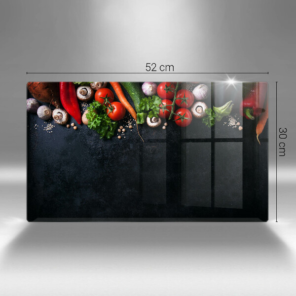 Kitchen worktop saver Colorful vegetables