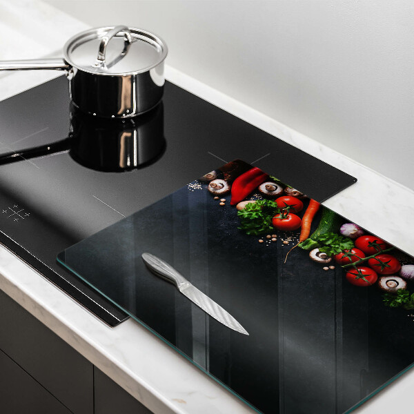 Kitchen worktop saver Colorful vegetables
