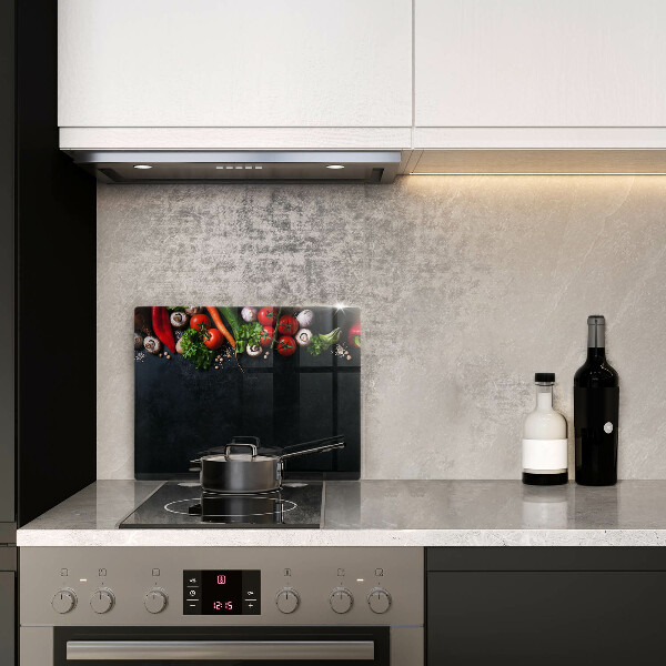 Kitchen worktop saver Colorful vegetables