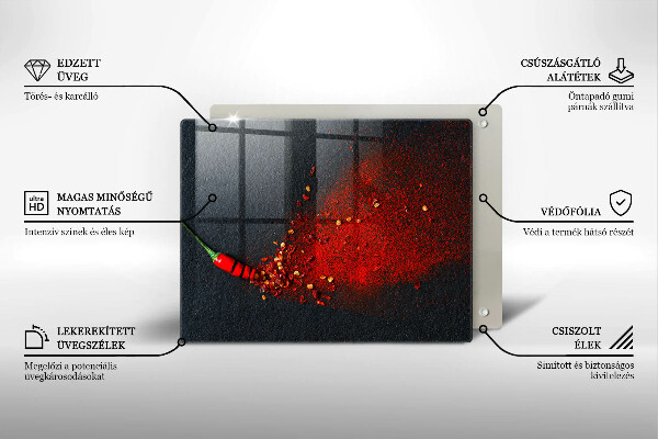 Worktop saver Chilli pepper