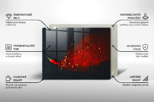 Worktop saver Chilli pepper