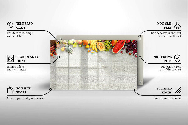 Worktop saver Fruit on the boards