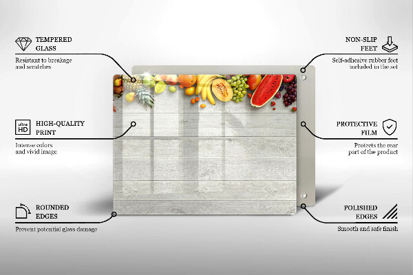 Worktop saver Fruit on the boards
