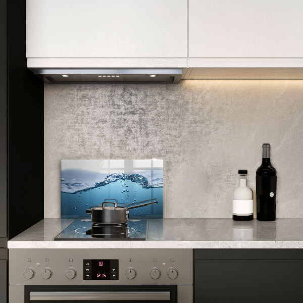 Kitchen worktop saver Blue water