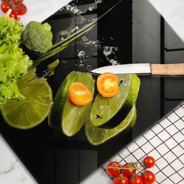 Kitchen worktop saver Lime in water