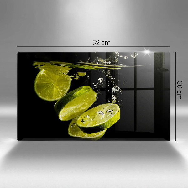 Kitchen worktop saver Lime in water