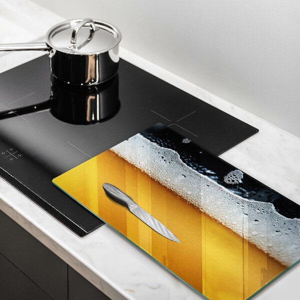 Kitchen worktop saver Beer drink foam