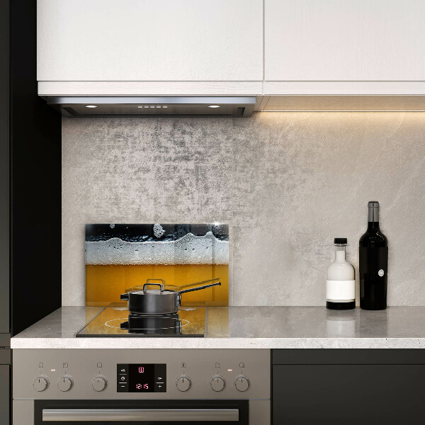 Kitchen worktop saver Beer drink foam