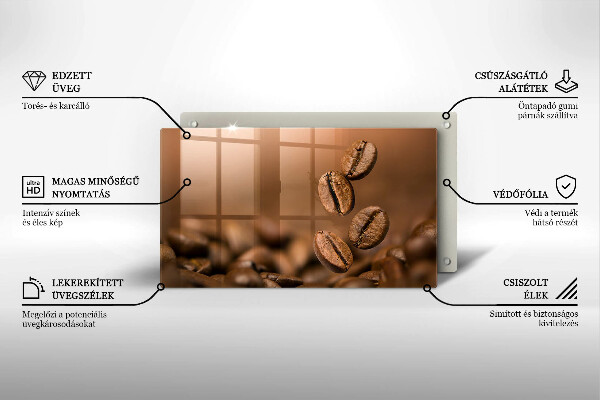 Kitchen worktop saver Coffee beans