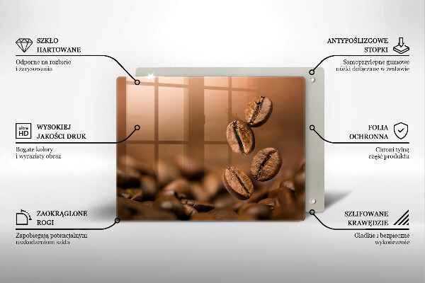 Kitchen worktop saver Coffee beans