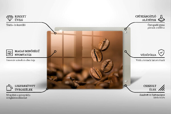 Kitchen worktop saver Coffee beans