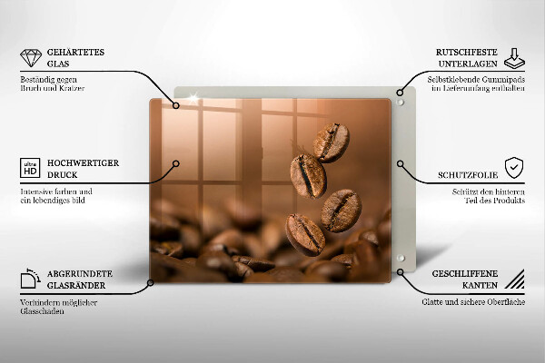 Kitchen worktop saver Coffee beans