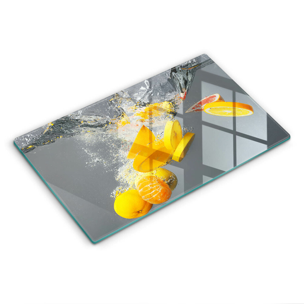 Kitchen worktop saver Lemons in water