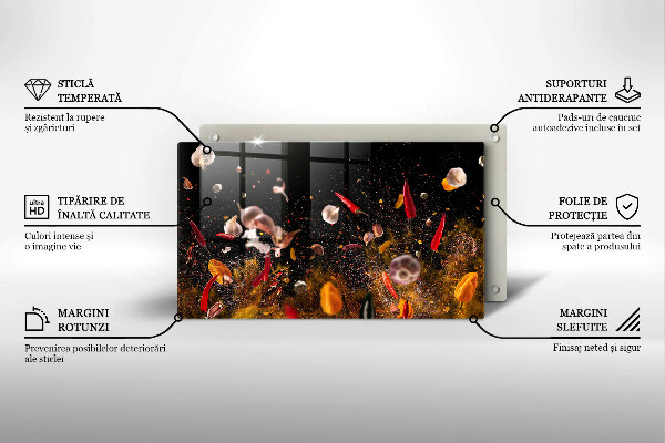 Kitchen worktop saver Hot spices