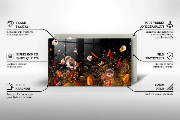 Kitchen worktop saver Hot spices