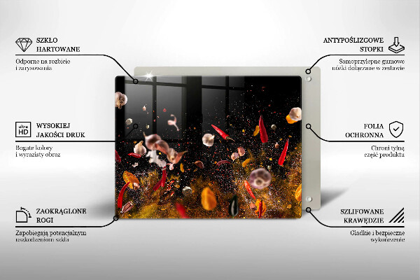 Kitchen worktop saver Hot spices