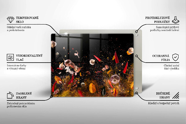 Kitchen worktop saver Hot spices