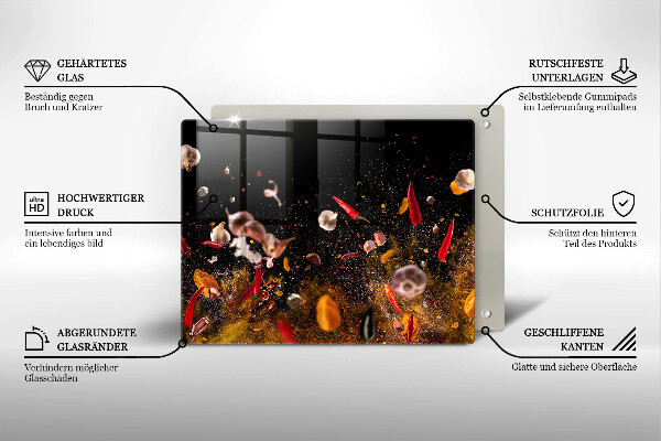 Kitchen worktop saver Hot spices