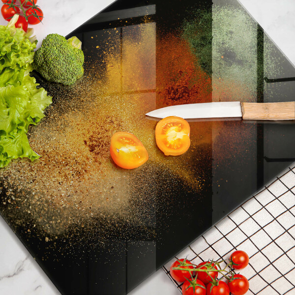 Kitchen worktop saver Colorful spices