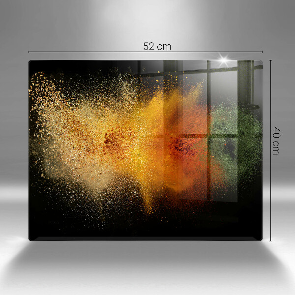 Kitchen worktop saver Colorful spices