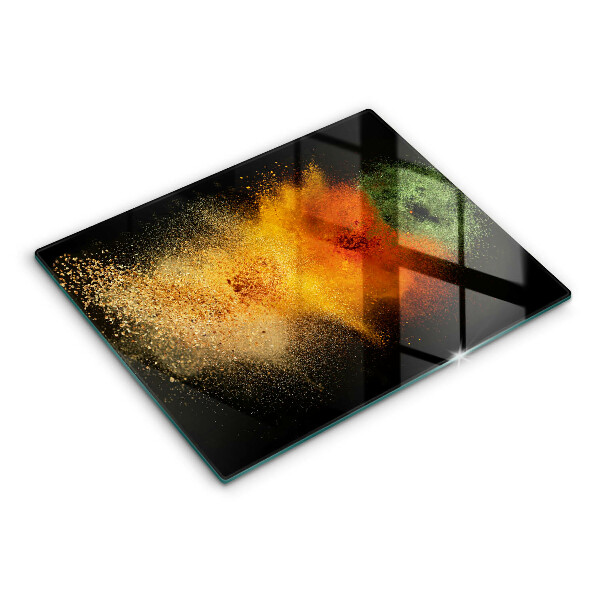 Kitchen worktop saver Colorful spices