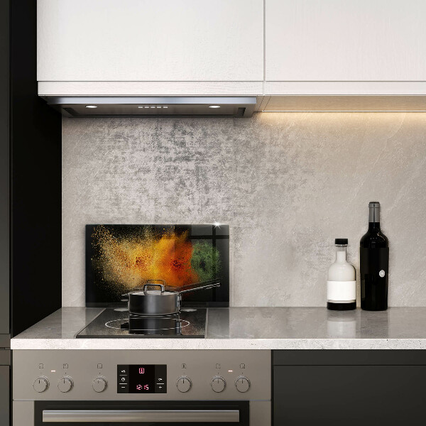 Kitchen worktop saver Colorful spices