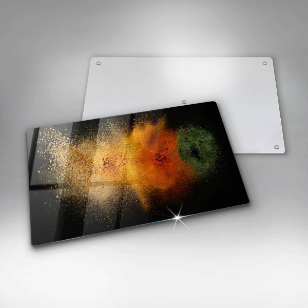 Kitchen worktop saver Colorful spices