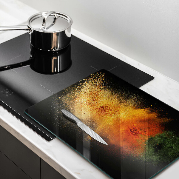 Kitchen worktop saver Colorful spices