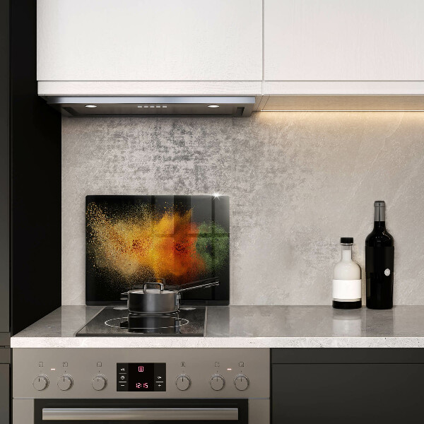 Kitchen worktop saver Colorful spices