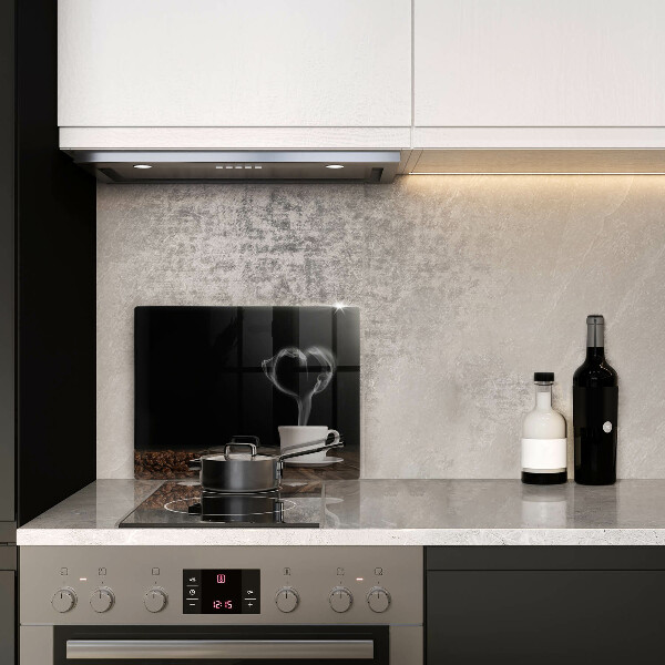 Kitchen countertop cover Coffee cup heart