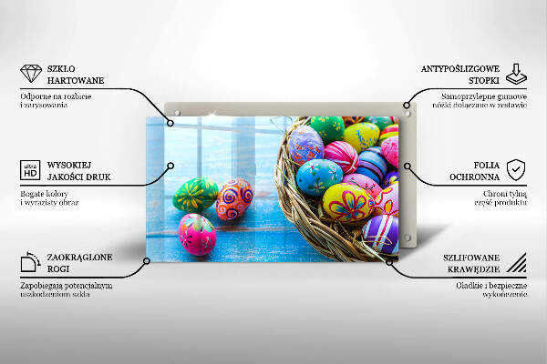 Worktop saver Easter eggs