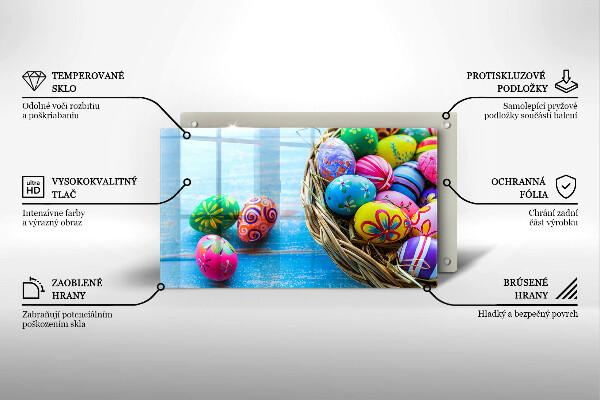 Worktop saver Easter eggs