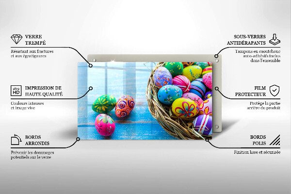 Worktop saver Easter eggs