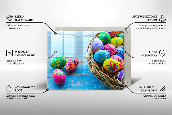 Worktop saver Easter eggs