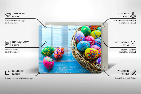 Worktop saver Easter eggs