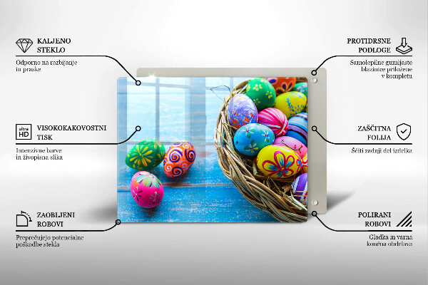 Worktop saver Easter eggs