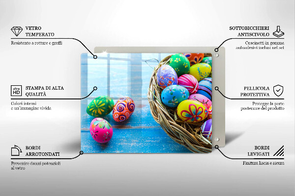 Worktop saver Easter eggs