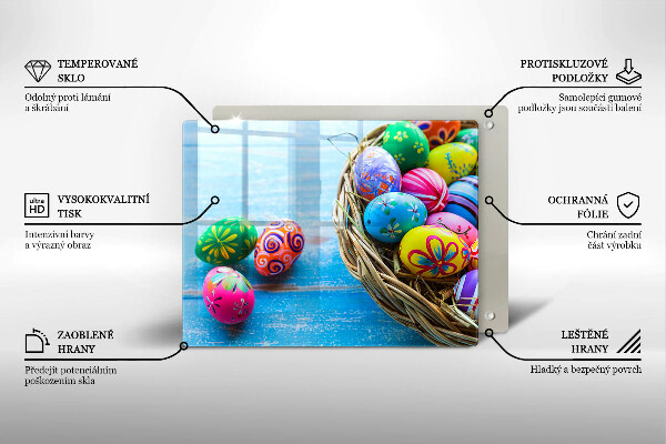 Worktop saver Easter eggs