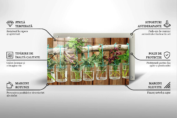 Worktop saver Herbs vintage plants