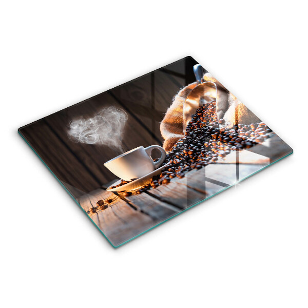 Worktop saver Coffee cup and heart